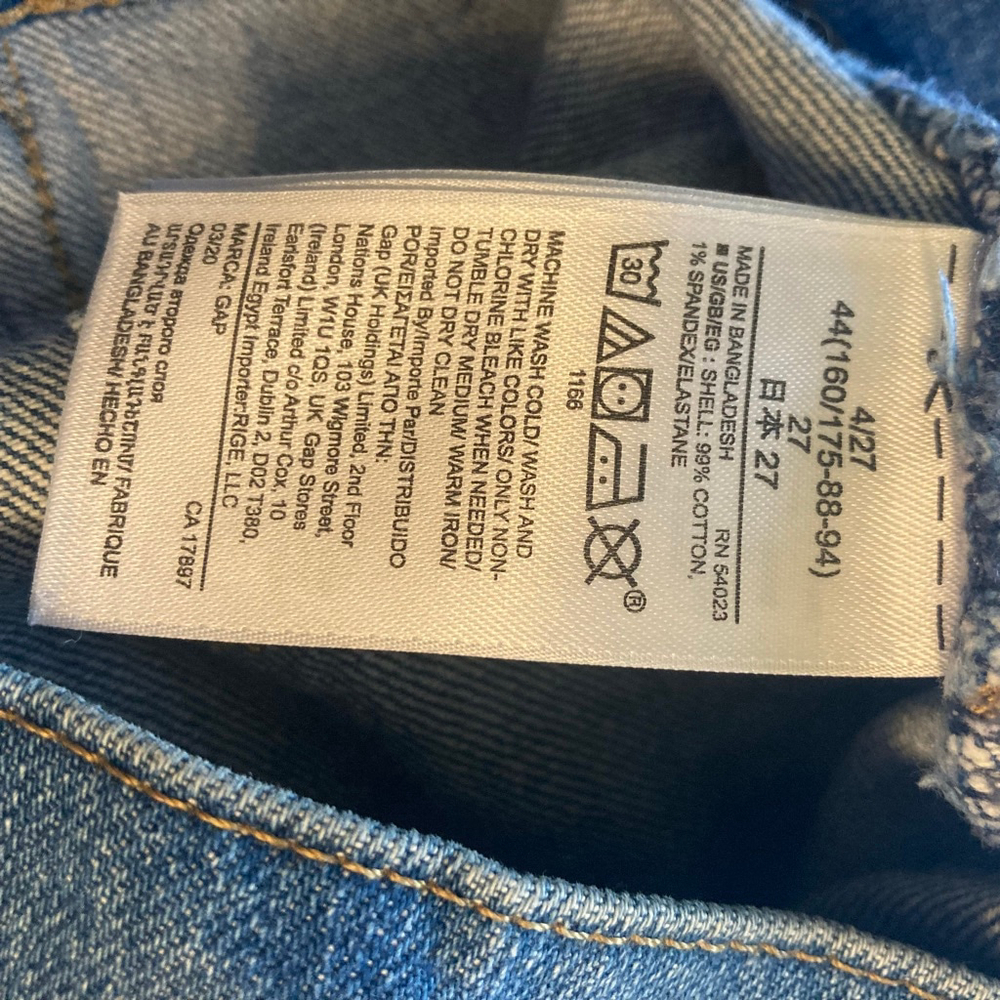Women's Dynamite Blue High Rise Jeans US 25 - Picture 15 of 16